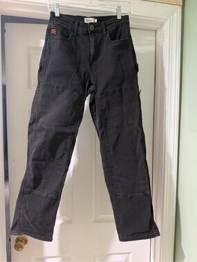 Ripton & Co women’s utility pants, dark grey, size 27